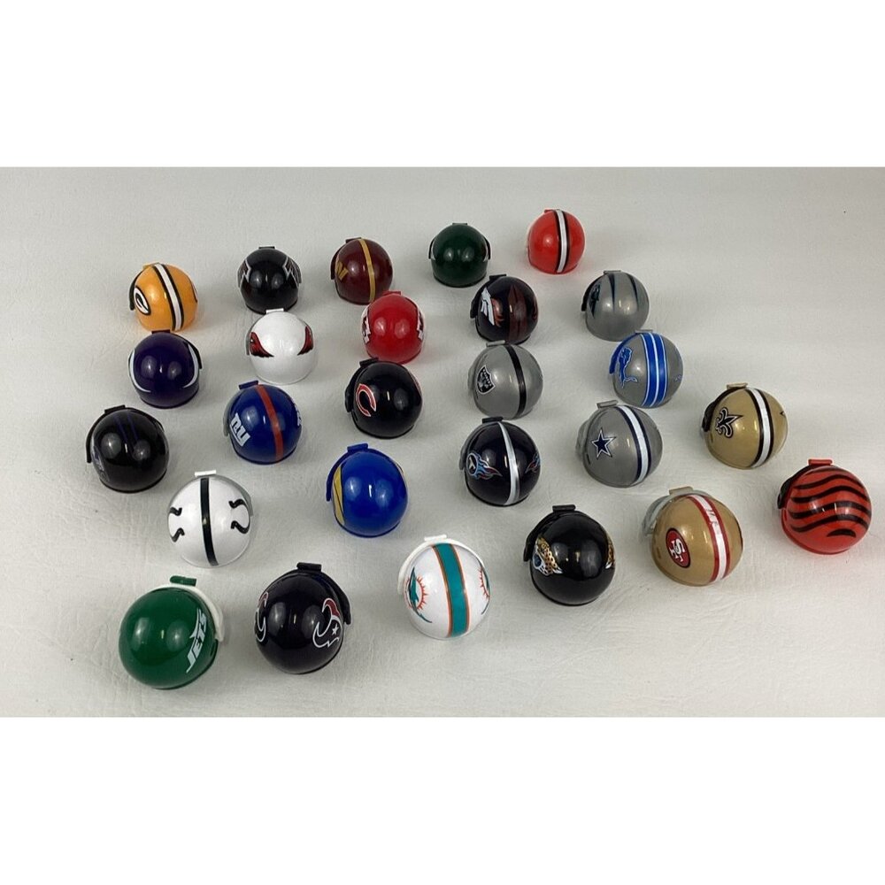 Riddel Miniature NFL Football Helmet 26 Teams Set Replica Team Logo 2" Mini Lot - Picture 4 of 6